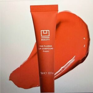 U Beauty Plasma Lip‎ Compound - Poppy Red, NWT .5 ounces